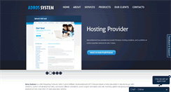 Desktop Screenshot of adrossystem.com